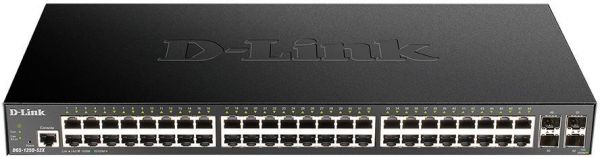 Коммутатор D-link DGS-1250-52X/A1A 48x10/100/1000 Мбит/сек, настраиваемый