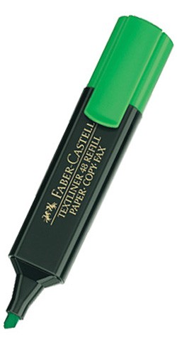 Текстовыделитель FABER-CASTELL 1548 154863 зеленый